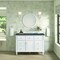 James Martin Vanities 48'' Single Vanity, Bright White w/ 3 CM Parisien Bleu Quartz Top 424-V48-BW-3PBL - alternate 4